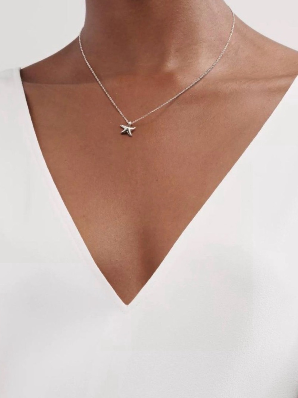 Tiffany & Co. Elsa Peretti Starfish Necklace